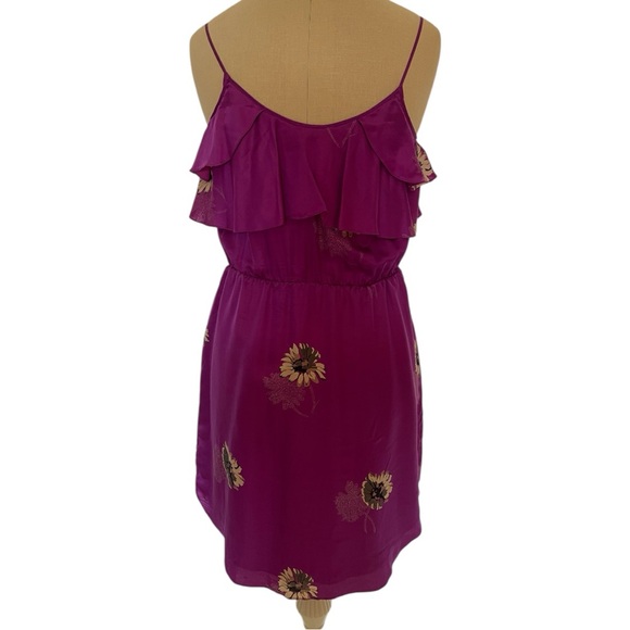 Rebecca Taylor
 Shadow Daisy Silk Dress 
size 4 - Picture 3 of 9